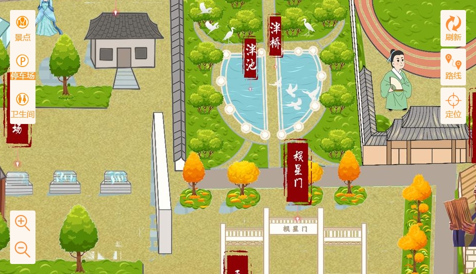 溧阳手绘地图景区语音讲解导览系统：智慧景区建设的基石